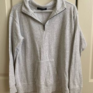 Quarter zip fleece